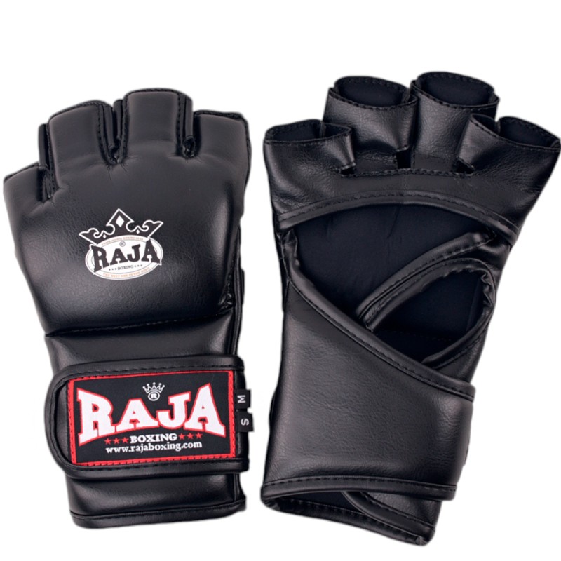 Raja Boxing Перчатки MMA Черные