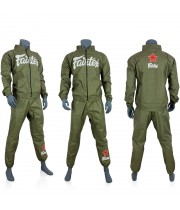 Fairtex VS2 Костюм Cауна Сгонка "Vinyl Sweat Suit" Зеленая