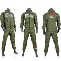 Fairtex VS2 Костюм Cауна Сгонка "Vinyl Sweat Suit" Зеленая