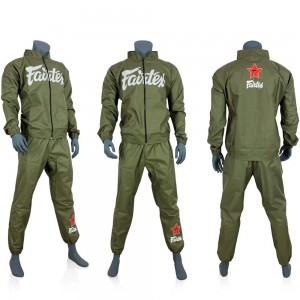 Fairtex VS2 Костюм Cауна Сгонка "Vinyl Sweat Suit" Зеленая
