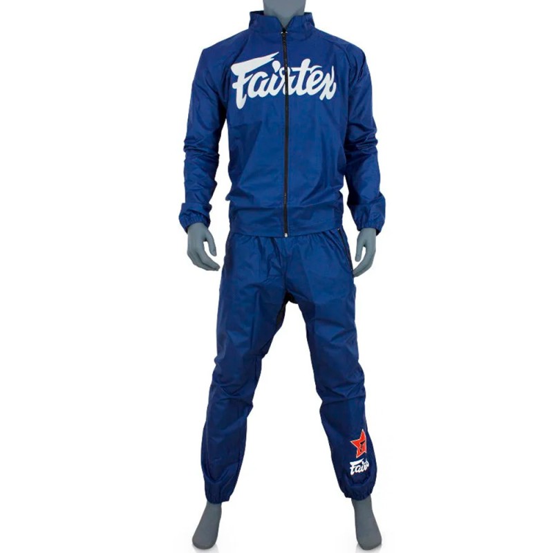 Fairtex VS2 Костюм Cауна Сгонка "Vinyl Sweat Suit" Синяя