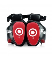 Fairtex TP5 Тренерские Накладки "Thigh Pads" Тайский Бокс Черно-Красные