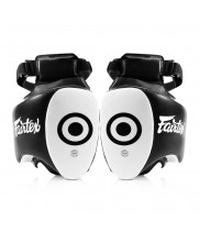 Fairtex TP5 Тренерские Накладки "Thigh Pads" Тайский Бокс Черно-Белые