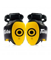 Fairtex TP5 Тренерские Накладки "Thigh Pads" Тайский Бокс Черно-Желтые