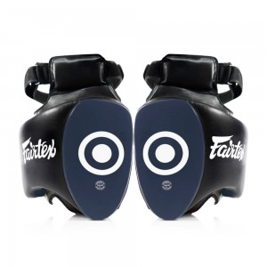 Fairtex TP5 Тренерские Накладки "Thigh Pads" Тайский Бокс Черно-Синие
