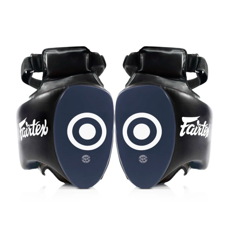 Fairtex TP5 Тренерские Накладки "Thigh Pads" Тайский Бокс Черно-Синие