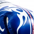 Top King "World Series" Боксерские Перчатки Тайский Бокс Сине-Белые
