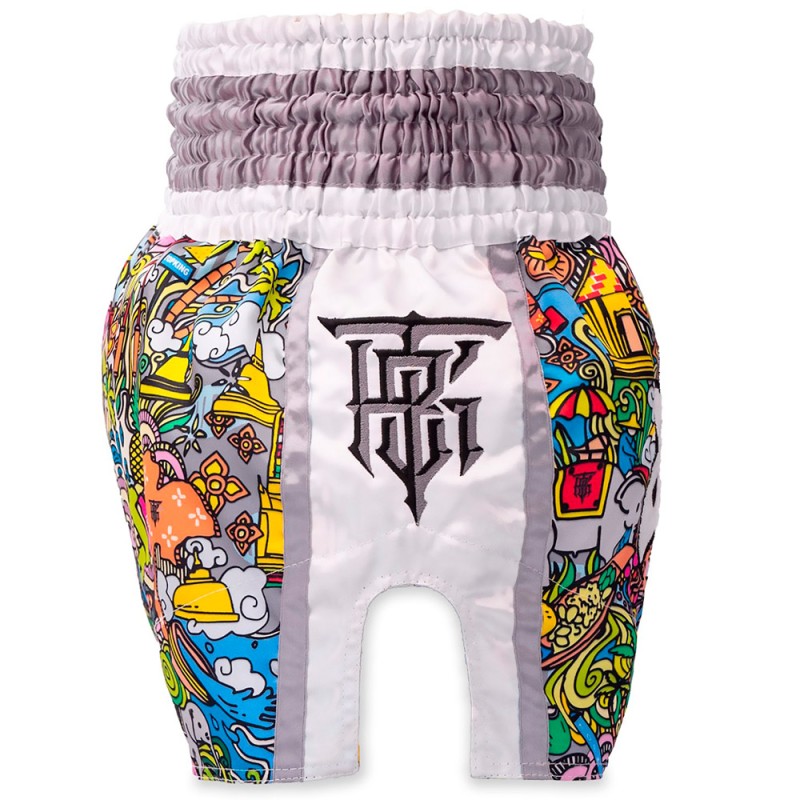 Top King TKTBS-263 Шорты Тайский Бокс White