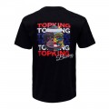 Top King Футболка Тайский Бокс Хлопок Черная или Серая TKTSH-032