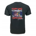 Top King Футболка Тайский Бокс Хлопок Черная или Серая TKTSH-032