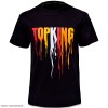 Top King Футболка Тайский Бокс Хлопок Черная TKTSH-036