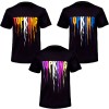 Top King Футболка Тайский Бокс Хлопок Черная TKTSH-036