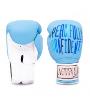 Top King "Active Muay Thai" Боксерские Перчатки Тайский Бокс Lite Blue