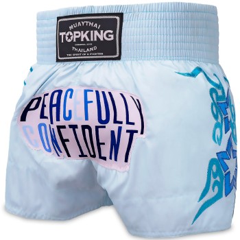 Top King TKTBS-256 Шорты Тайский Бокс Light Blue