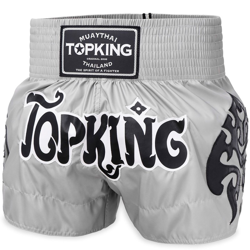 Top King TKTBS-260 Шорты Тайский Бокс Серые
