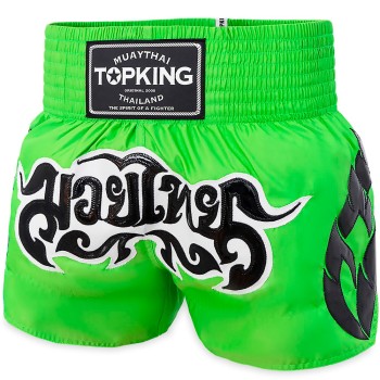 Top King TKTBS-260 Шорты Тайский Бокс Зеленые