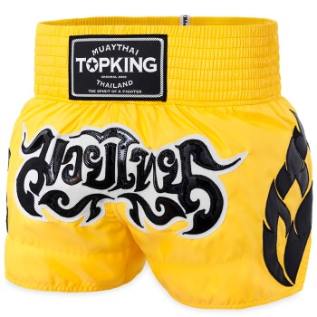 Top King TKTBS-260 Шорты Тайский Бокс Желтые