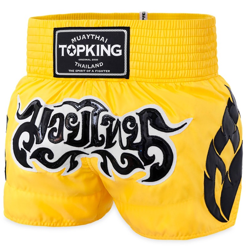 Top King TKTBS-260 Шорты Тайский Бокс Желтые