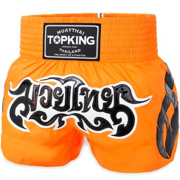 Top King TKTBS-260 Шорты Тайский Бокс Оранжевые