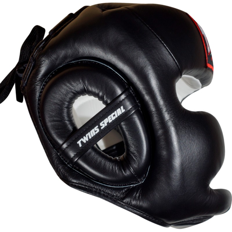 Twins Special HGL3 Боксерский Шлем Тайский Бокс Классический Черный