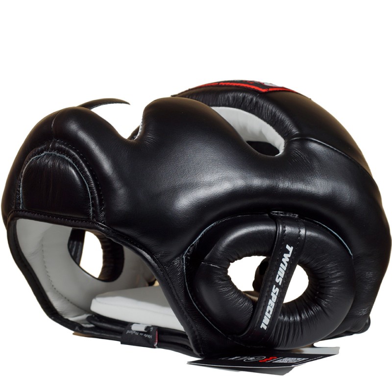 Twins Special HGL3 Боксерский Шлем Тайский Бокс Классический Черный