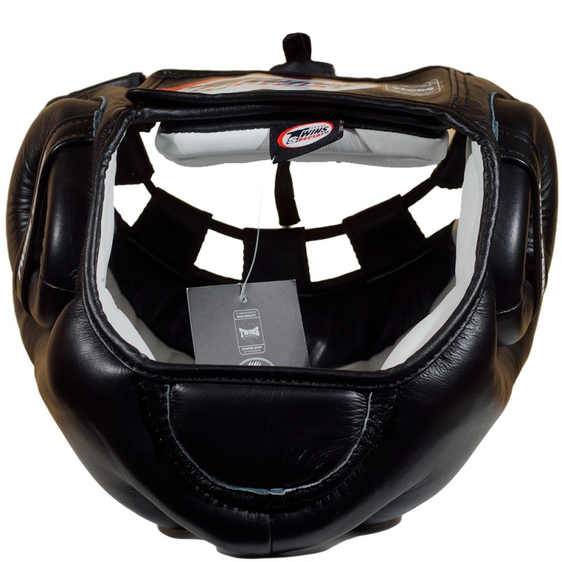 Twins Special HGL3 Боксерский Шлем Тайский Бокс Классический Черный