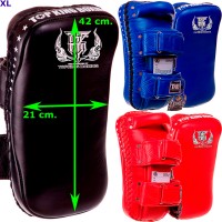 Top King TKKPS (CV) Тайские Пады Изогнутые Липучка Тайский бокс "Super" Размер XL
