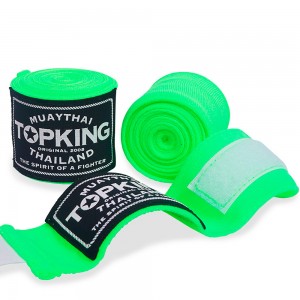 Top King Бинты Боксерские Тайский Бокс Зеленые