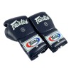 Fairtex BGL7 Pro Боксерские Перчатки Шнурки Мексиканский Стиль Синие