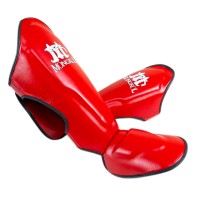 Mongkol Защита Голени Тайский Бокс Красный