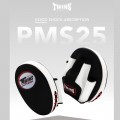 Twins Special PMS25 Лапы Боксерские Тайский Бокс Ладошки "Speed Mitts" Прямые Черно-Белые