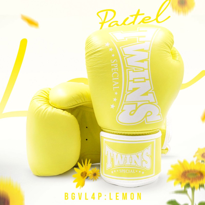 Twins Special BGVL4P "Lemon" Боксерские Перчатки Тайский Бокс