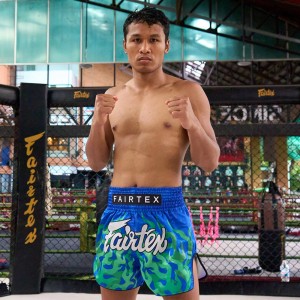 Fairtex "Jo Nattawut" Шорты Тайский Бокс Blue