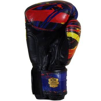 Raja Boxing "Paint" Боксерские Перчатки Тайский Бокс Черные
