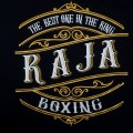 Raja Boxing "Vintage" Футболка Тайский Бокс Хлопок Черная