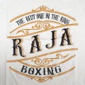 Raja Boxing "Vintage" Футболка Тайский Бокс Хлопок Белая