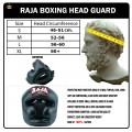 Raja Boxing Боксерский Шлем Тайский Бокс Белый