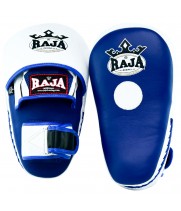 Raja Boxing RPM-7B Лапы Боксерские Тайский Бокс Сине-Белые