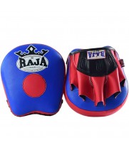 Raja Boxing RPM-3 Лапы Боксерские Тайский Бокс Сине-Красные