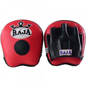 Raja Boxing RPM-3 Лапы Боксерские Тайский Бокс Красно-Черные