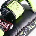 Raja Boxing "Racer" Тайские Пады Тайский Бокс Черно-Зеленые