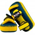 Raja Boxing RKP-S Тайские Пады Тайский Бокс Yellow-Dark-Blue