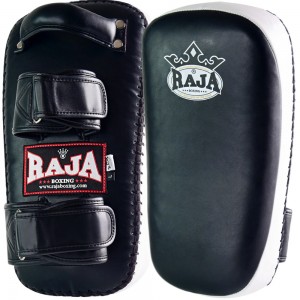 Raja Boxing RKP-S Тайские Пады Тайский Бокс Черно-Белые