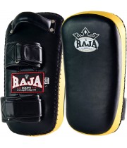 Raja Boxing RKP-S Тайские Пады Тайский Бокс Черно-Желтые