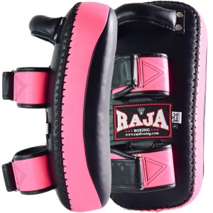 Raja Boxing RKP-S Тайские Пады Тайский Бокс Черно-Розовые