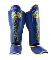 Raja Boxing LS2 Защита Голени Тайский Бокс Синяя