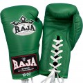 Raja Boxing Боксерские Перчатки Тайский Бокс Шнурки Зеленые 