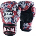 Raja Boxing  "Rose Skull" Боксерские Перчатки Тайский Бокс