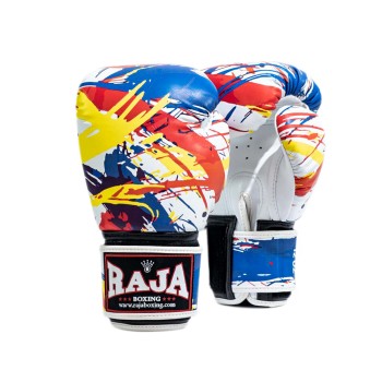 Raja Boxing "Paint" Боксерские Перчатки Тайский Бокс Белые