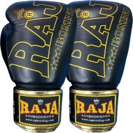Raja Boxing "Origin" Боксерские Перчатки Тайский Бокс Черный